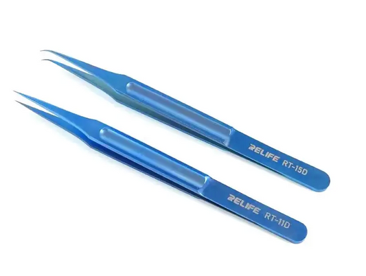 Relife RT-11D-15D Ultra Light Weight Precision Tweezers