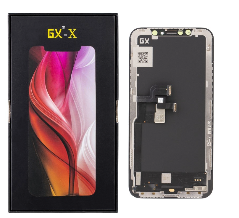 GX OLED High Color premium LCD Screen and touch Digitizer For Iphone X